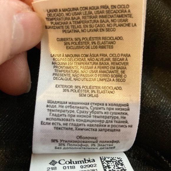 NWT Men’s Size XL Columbia Titanium Gray LS Omni-Wick Pullover Lined Shirt - Picture 4 of 16